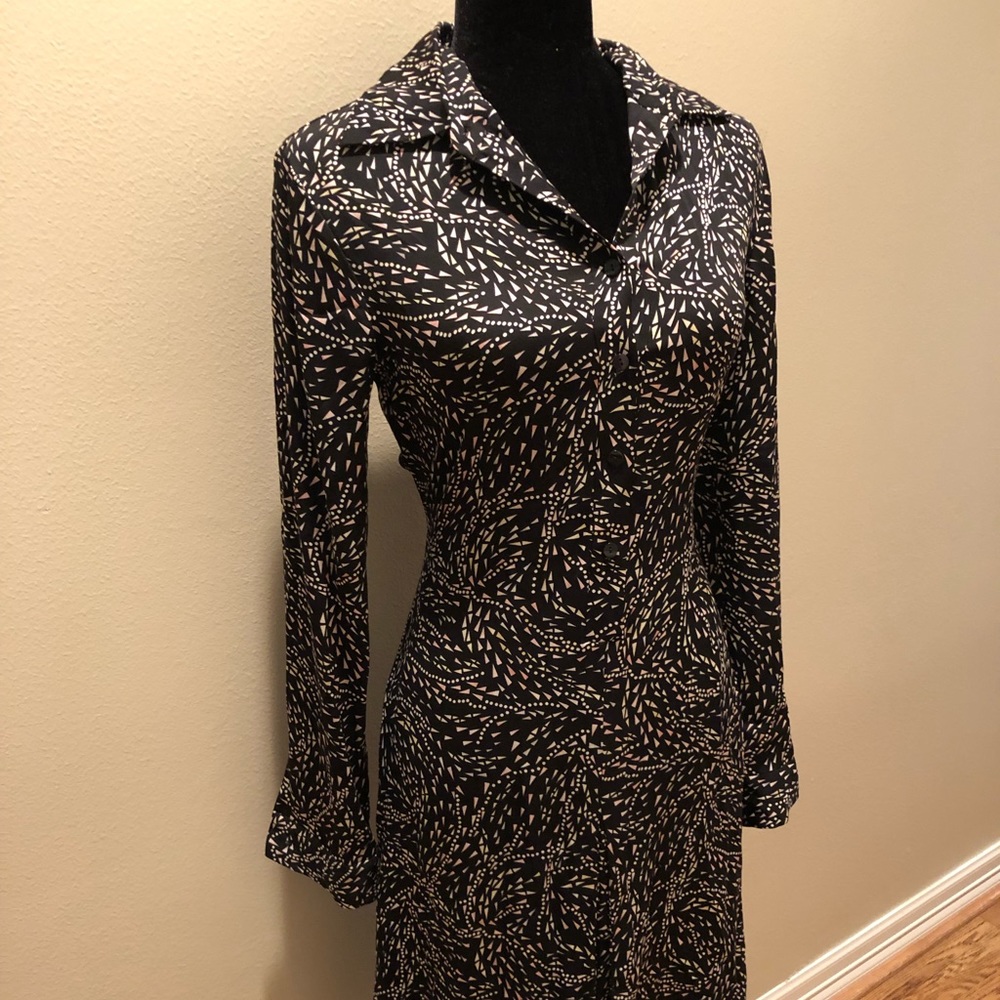 Diane Von Furstenberg silky patterned dress